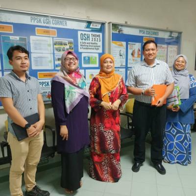 PPSK OSH Corner Judging Session (For 2023 Campus OSH Day Activities) on 06 June 2023