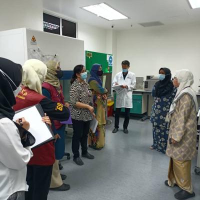 Pre-inspection of Cell Culture & Molecular Immunology Lab by USM Biosafety Committee at PPSK on 18 Oct 2022